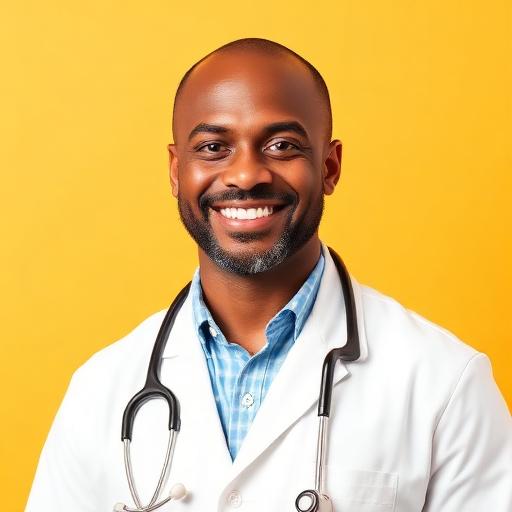 Smiling doctor