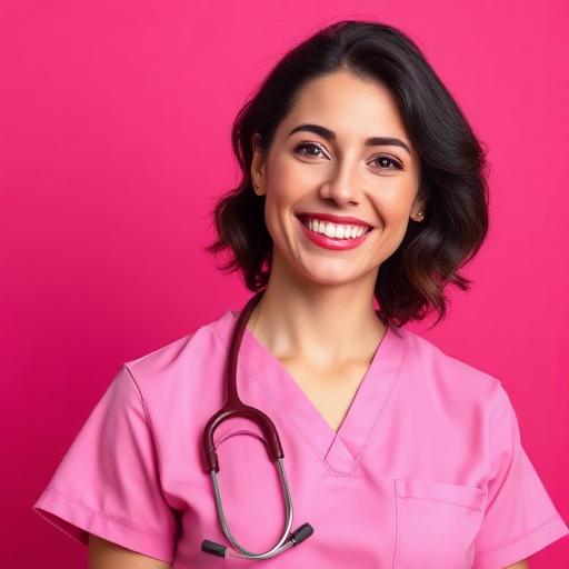 Smiling nurse