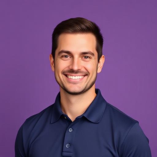 Smiling physical therapist